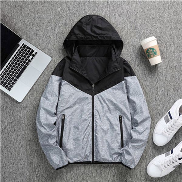 

2019 весна осень brand мужские дизайнерские куртки и вскользь с длинным рукавом естественный цвет для спорта ветровка с размер m-3xl qsl1982, Black;brown