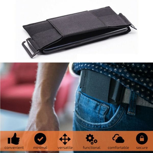 

ultrathin pouch waist bag minimalist invisible wallet mini pouch key card phone casual waterproof multifunction waist bag