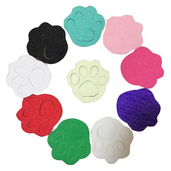 

24pcs 5.8cm skateboard longboard sandpaper cat-pad diy colorful sticker noctilucence hollow decorated with meow claw sandpaper