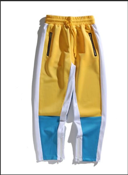 

мужские уличные брюки мода роскошные повседневные брюки новые горячие продажи гоночные джинсы ретро цвет спортивные брюки высокое качество м, Black