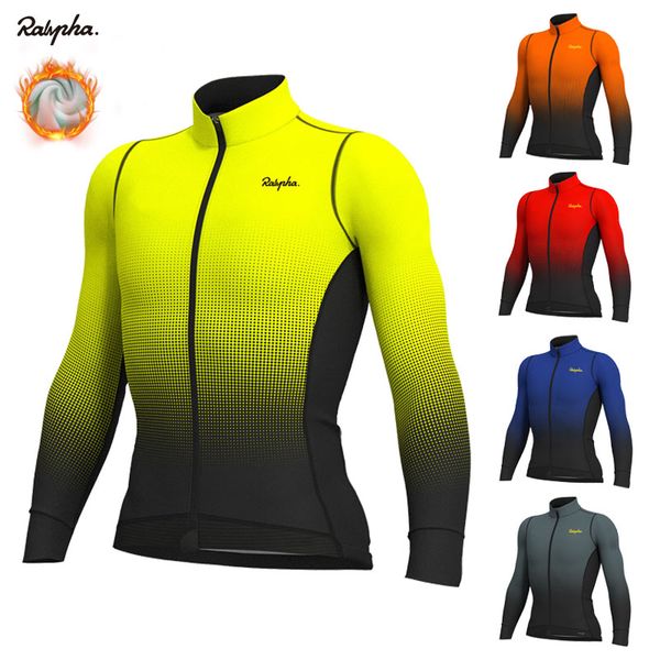 

new aleing 2020 racing thermal fleece cycling jersey set cycling bib shorts bike jersey set ropa ciclismo hombre kit, Black;blue