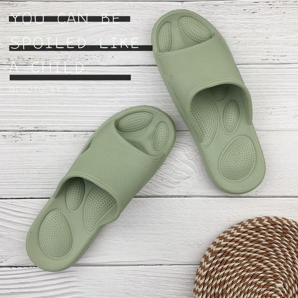 

eva сандалии летом пляж ванной пара унисекс тапочки для мужчин и женщин, Black