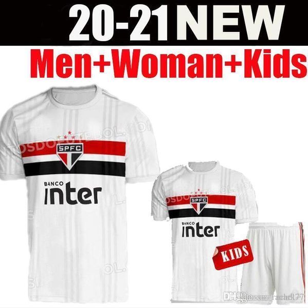 

2020 sao paulo kids soccer jerseys são paulo 20 21 pato juanfran antony pablo reinaldo dani alves camisa de futebol home football shirts, Black