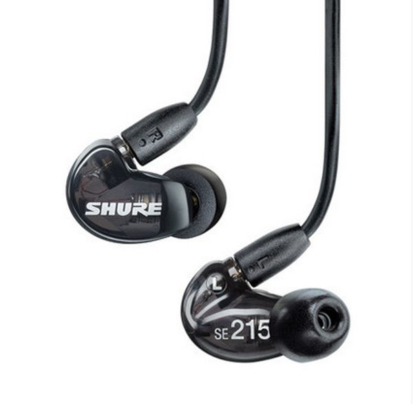 

Se215 cell phone earphone in ear wired univer al hifi monitor earbud ubwoofer dynamic mu ic noi e cancelling