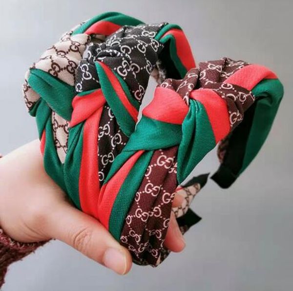 

2019 design elastic headband for women fashion hairband for women girl retro turban headwraps gifts 5510, Silver