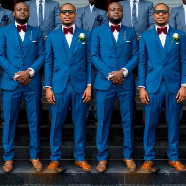 

vintage men suits slim fit tuxedo groom suits for men wedding jackets coat jacket+vest+pants bleizer masculino business suit, White;black