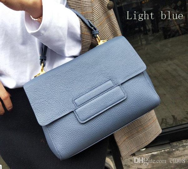 

designer handbag women fashion shoulder bags 26cm wide cross model lichee grain real leather customs logo is possible
