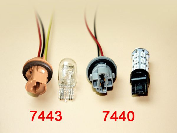 

skuer 2шт t20 7440 7443 светодиодные гнездо держатель лампы адаптер разъем светодиодная лампа жгут проводов адаптера розетки парковка боково
