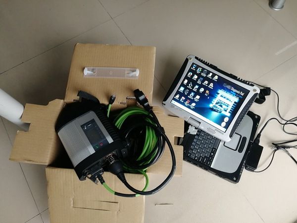 

auto diagnostic tool mb star c4 sd compact 4 with v12.2021 x das vediamo hht dts in 360gb ssd and used cf-19 toughbook i5 cpu