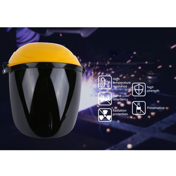 

многоцелевой высокотемпературный анти-плевок прозрачный плексиглас защита лица крышка маска головной экран экран шлифовка