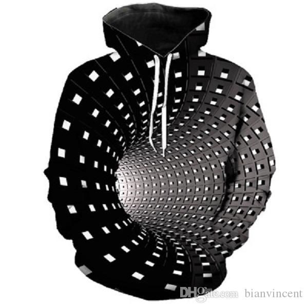 

2020 designer kanye west graffiti letter print plus velvet sweatshirt men harajuku fleece hoodie hip hop stranger things hooded hoodies, Black