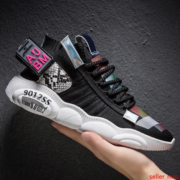 

men running shoes mens green orange black mesh buckl strap triple black sports sneakers breathable outdoor shoes ing