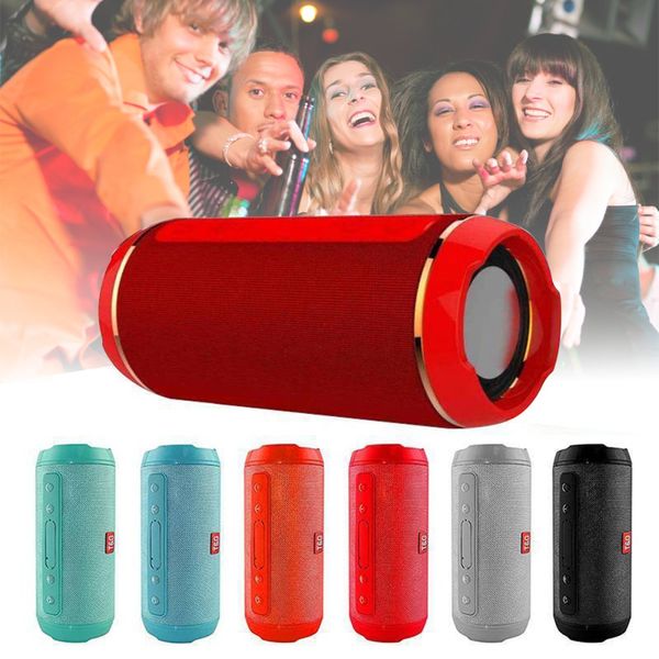 TG116 Mini Speaker Bluetooth Estéreo Protable sem fio Soundbox Subwoofers Alto-falante ao ar livre de música MP3 Players USB FMMobile Telefone 2019