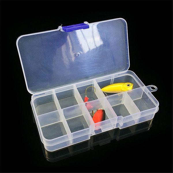 2019 Bait Organizer Box Fishing Lures Case Tackle Storage Fisher
