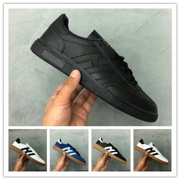 

mens suede handball spezial spzl shoes gazelle casual shoes white human black ultra boos original og classic design shoes 40-44