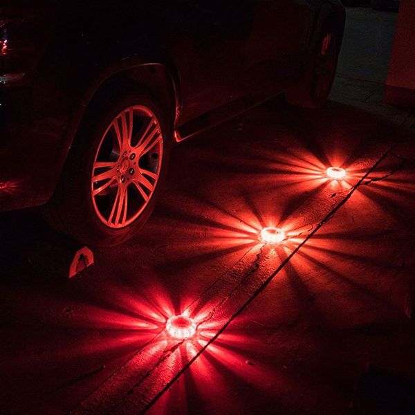 

1pc/3pcs led road flares flashing warning roadside safety light for car truck td326