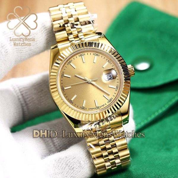 

relÃ³gio de luxo 126333 126331 126300 126334 116300 126301 126303 116334 316l stainless steel sapphire self-winding movement luxury watches, Slivery;brown