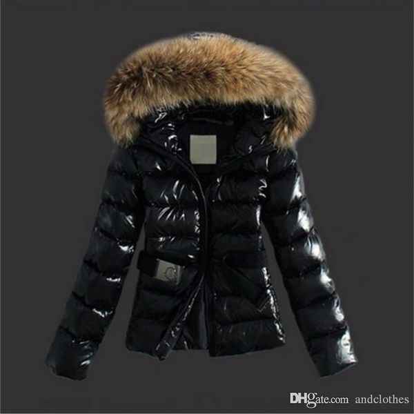 

2019 women's down jacket stand collar white duck down fashion coat ladies light jacket long sleeve zipper clothes winter down jacket, Black