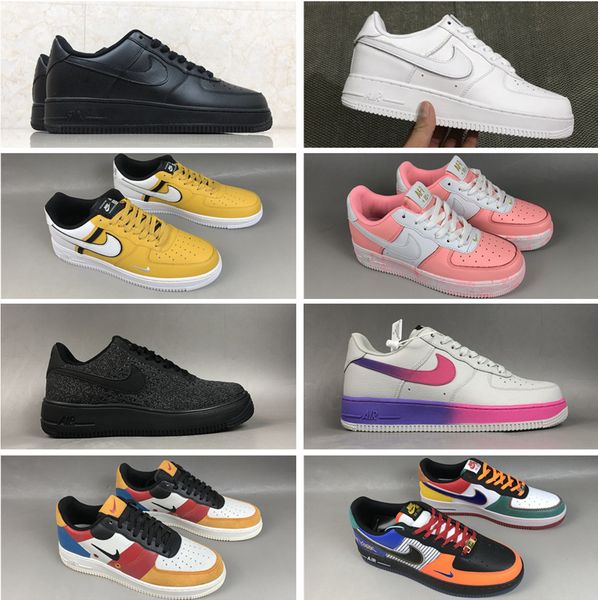 

Высокое качество NK Air Force 1 ' 07 PRM кроссовки Day of the Dead What the NYC Classic Static Reflective walking Sport Athletics кроссовки