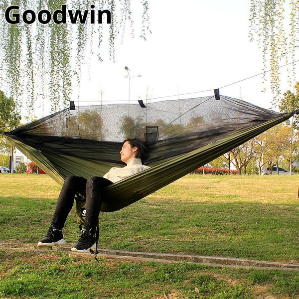 

300*140cm 260*140cm mosquito net hammock outdoor furniture camping hamak cama garden furniture hamac hangmat hamaca bed muebles
