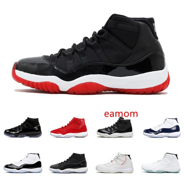 

2020 мужской женщин баскетбол обувь 11с новый, выведенный космический джем шапочке и мантии легенда синий 11 мужчин мода спортивные кроссовк, Black