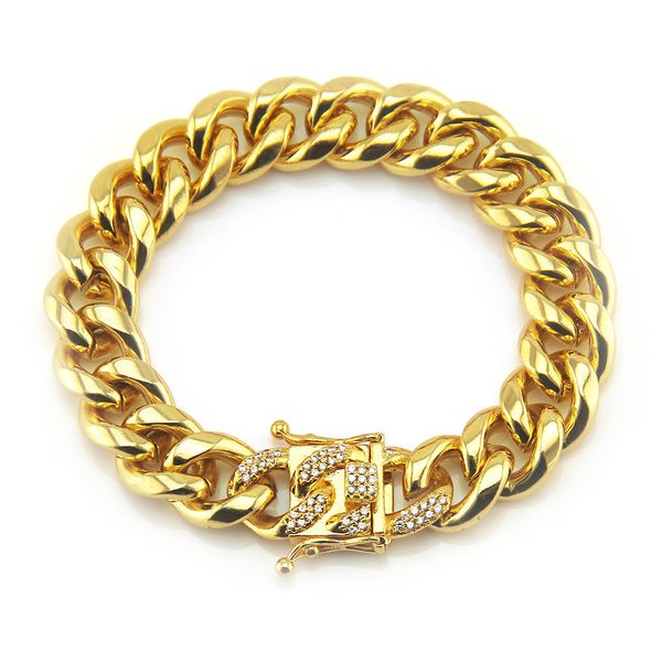 

hip-hop man bracelet diamond decorate male jewelry new fashion masonic fashion style bridal promise mens jewelry bracelet pandora, Black