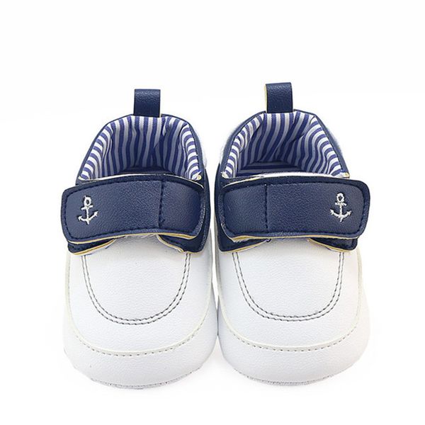 

2019 fashion baby boys casual shoes infant toddler first walkers pu leather white brown color baby toddler shoes