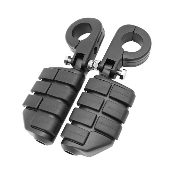 

1 pair motorcycle footpegs highway pegs foot rests guard foot pegs footboards for harley