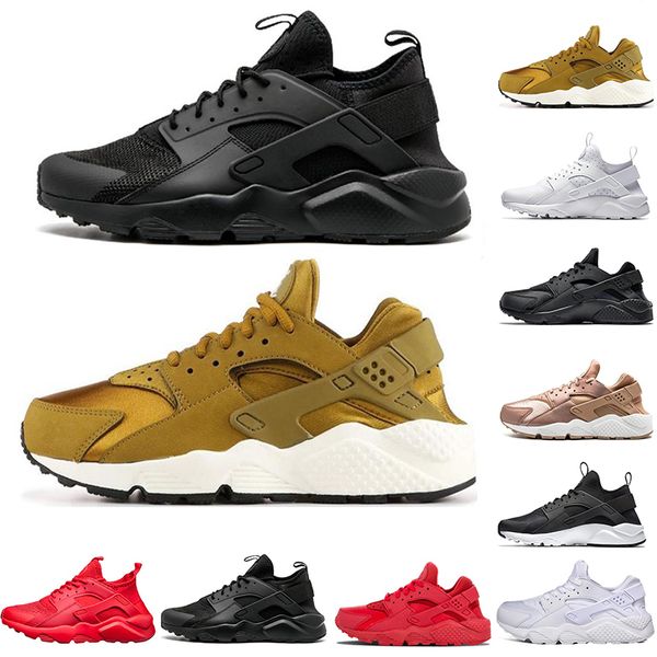 

huarache 4.0 1.0 run sports running shoes triple white black mens trainers utility womens huaraches fashion designer sneakers walking