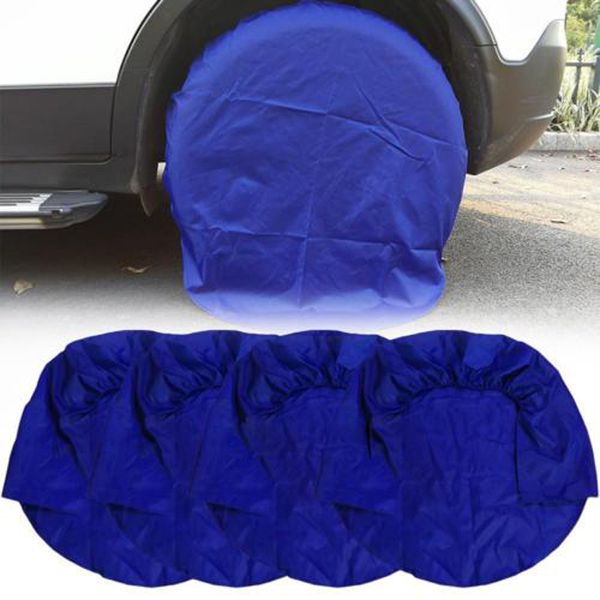 

4pcs set wheel tire covers for rv truck car camper trailer useful black pro 100% brand new and high quality