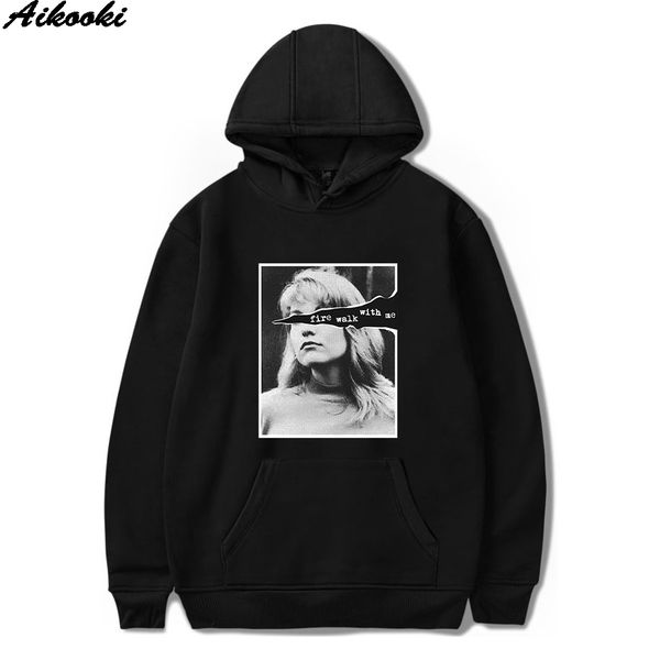 

new print twin peaks hoodies men/women harajuku sweatshirts fall winter hoodies twin peaks sweatshirts men, Black