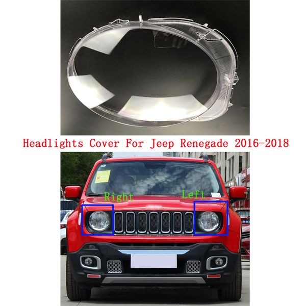 

bright head light shade shell caps front headlamp lamp cover lampshade headlight for 2016-2018