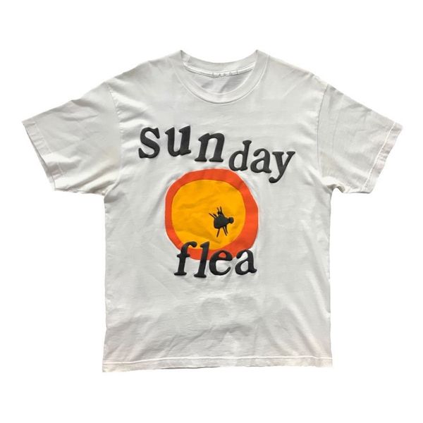 

20ss cpfm.xyz sunday flea grand opening футболка мужская летняя дизайнерская футболка хлопок с коротким рукавом тройник, White;black