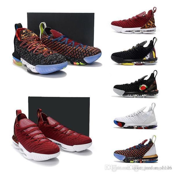 

l16 king what the 1 thru 5 мужская баскетбольная обувь 16s team red / metallic gold-многоцветные мужские дизайнерские спортивные кроссовки