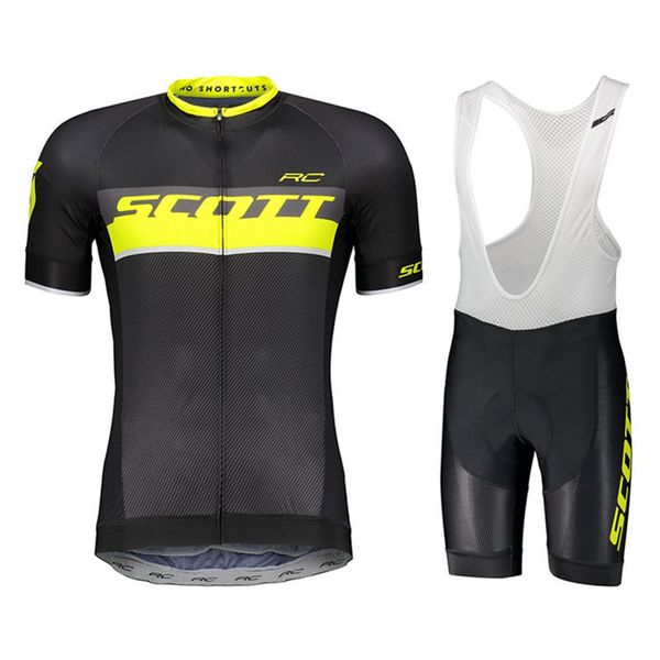 mens cycling jersey and bib shorts set