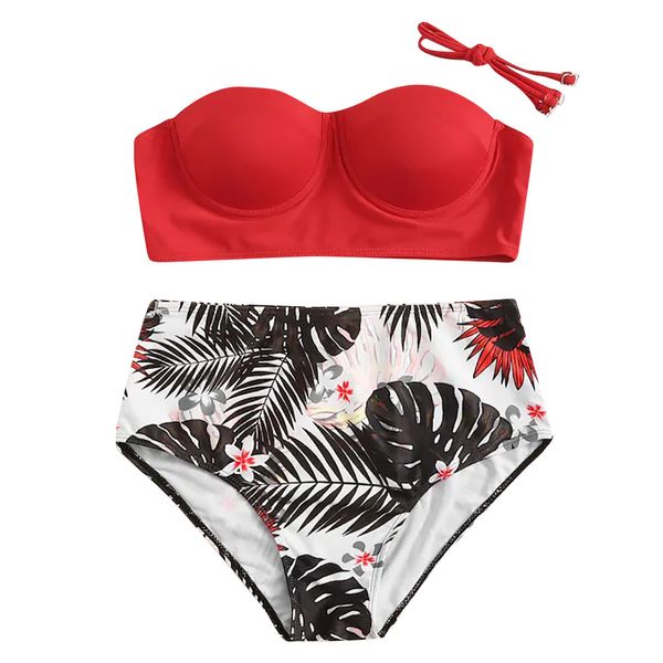 

high waist bikini swimwear women stripe separate swimsuit push up women bathing suit biquini summer beachwear female, White;black