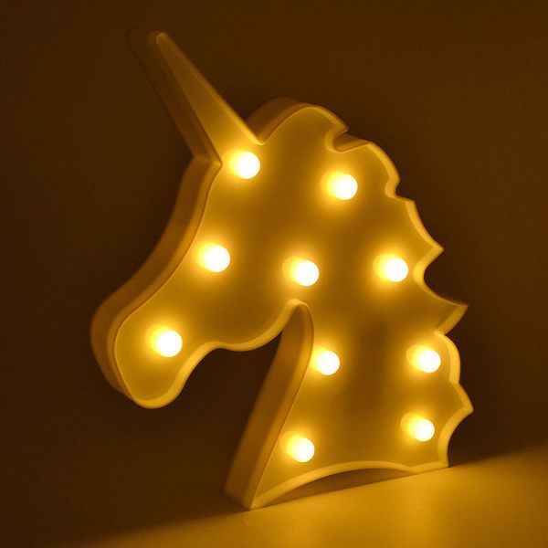

akdsteel unicornio led night lights unicorn party 3d led table lamp novelty animal marquee sign letter lamp luminaria baby kids