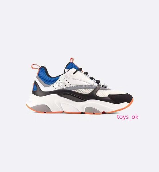 

sneaker b22 blue technical knit designer shoes reflective calfskin b22 sneakers men women b22 running shoes mens trainers running sneaker