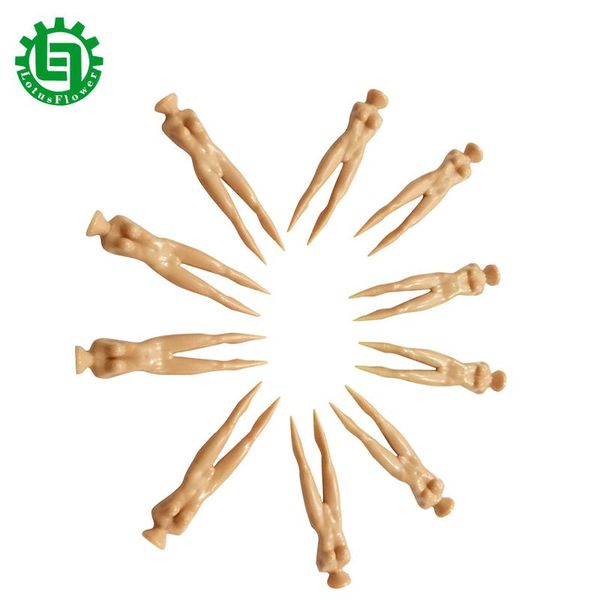 

2017 новый оптовый 10шт новизна сексуальное бикини lady golf tees пластиковые дерна инструменты long 76мм golf tee гольф аксессуары pcccd
