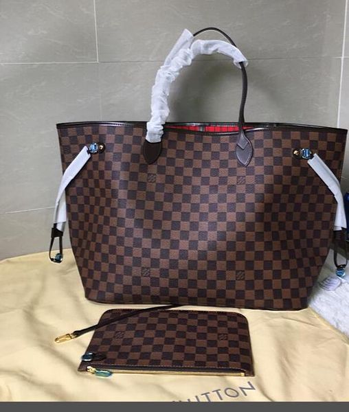 

2019 brand en and women large capacity luggage bag baggage real waterproof handbag houlder houlder bag m43693