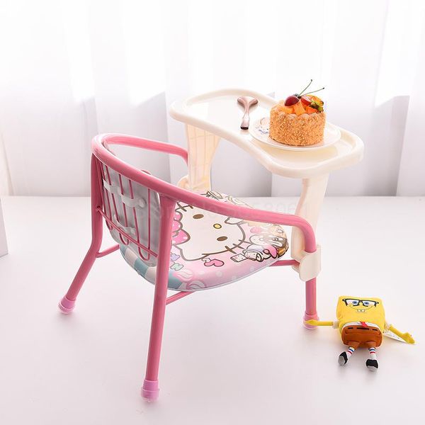 

children's backrest portable call small chair bench eating stand cartoon baby dinner chair children's