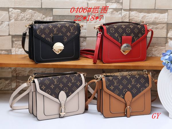 

sale 3-piece bag ladies messenger bag leather luxury handbag wallet designer ladies handbag coin purse three-piece se1060