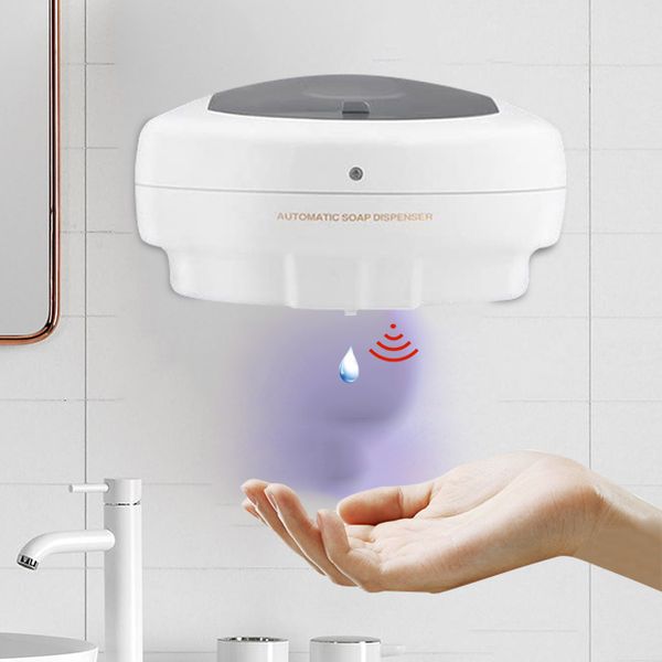 

500ml automatic liquid soap dispenser sensor hands touchless sanitizer dispenser wall mounted hand wash