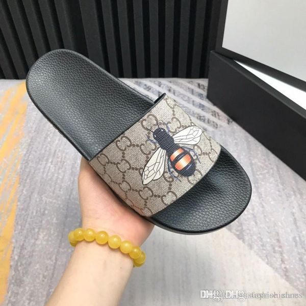 

men lzay slippers fashion painted series animal pattern summer outdoor beach slippers shoes size 35-46, Black