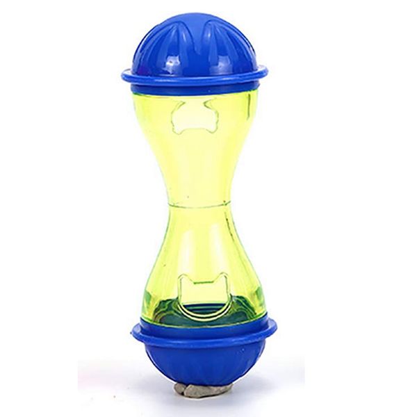 

2pcs pet tumbler toy puppy play bowl feeder bone ball dog shaking food leak ball non-toxic funny puzzle ball pet cat dog be fed dog training