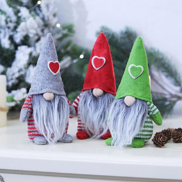 

swedish handmade plush toy striple doll scandinavian gnome nordic tomte dwarf home ornaments christmas figurine doll decor props fa3125