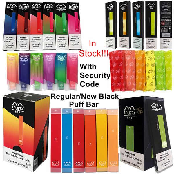 

18 Colors Puff Bar Disposable Device Vape Pens Starter Kit With 1.3ml Pods 280mah Vaporizer E-Cigarettes Kits Empty Oil Carts