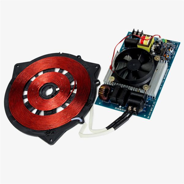 

2500w induction heater with coil electric magnetic heating control panel