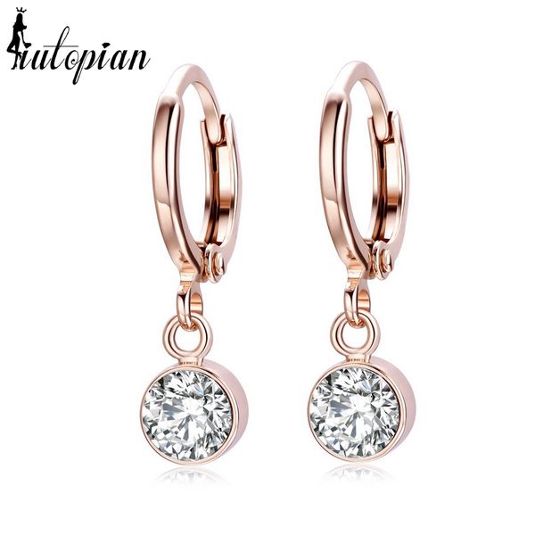 

iuan spring new arrival classic hoop earrings brincos with alloy anti-allergy girl jewelry 1#rg85123, Golden;silver
