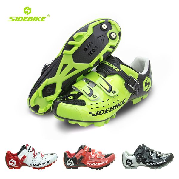 

mtb bike shoes sports outdoor riding autolock sapatilha ciclismo non-slip wearable zapatillas ciclismo sports bicycle lock shoes, Black